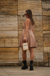 Vestido Curto Nude