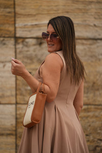 Vestido Curto Nude