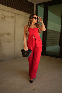 CONJUNTO COLETE CAI CAI + CALÇA