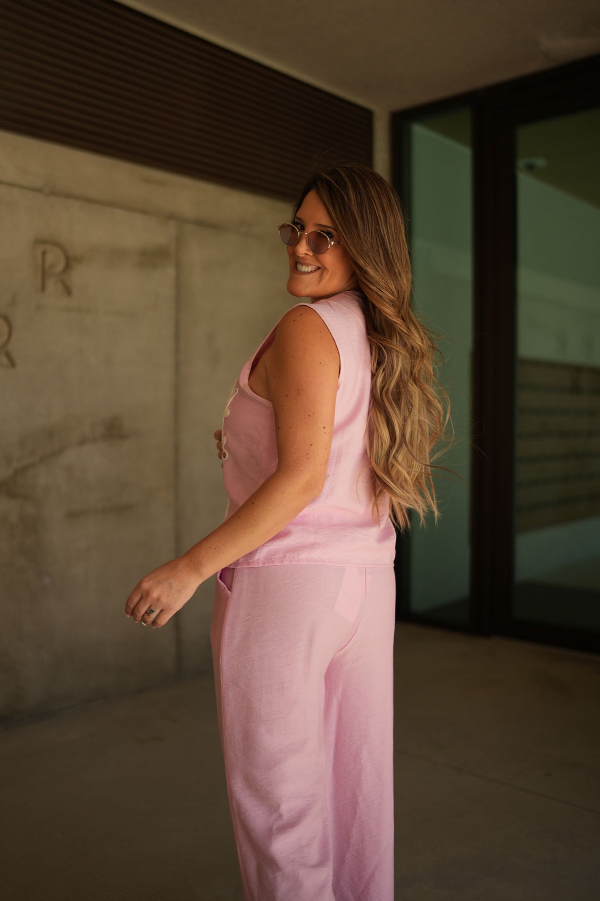 Conjunto Colete com Bordados + Calça